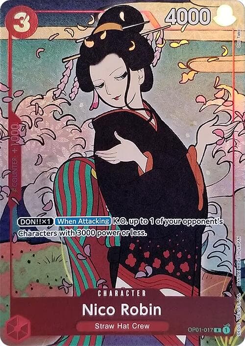 Nico Robin (English Version 1st Anniversary Set) — One Piece Promotion Cards card