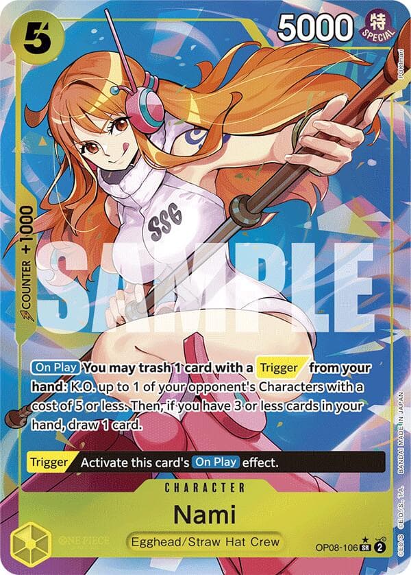 Nami (Parallel) — Two Legends card