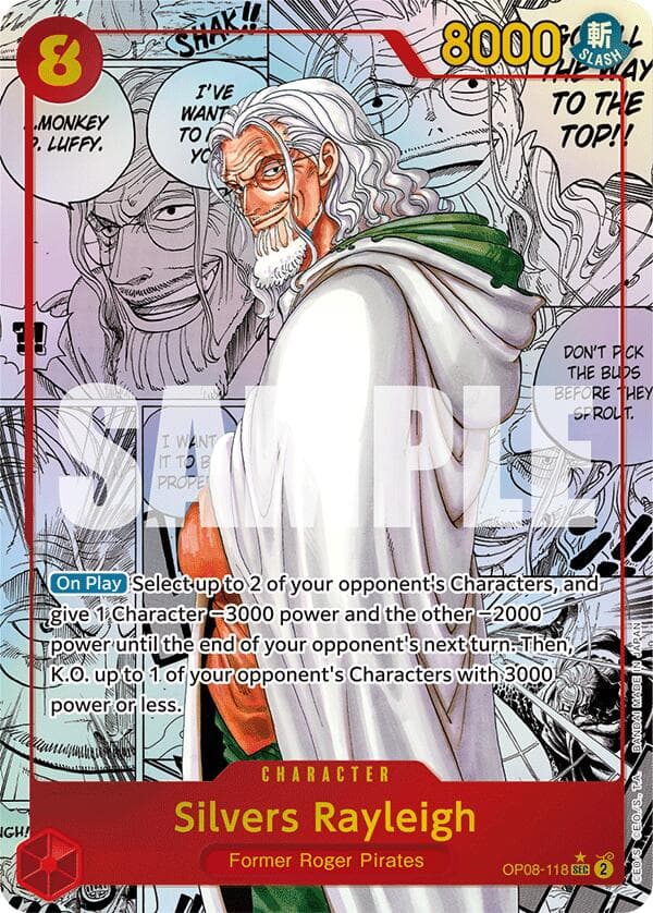 Silvers Rayleigh (Parallel) (Manga) — Two Legends card