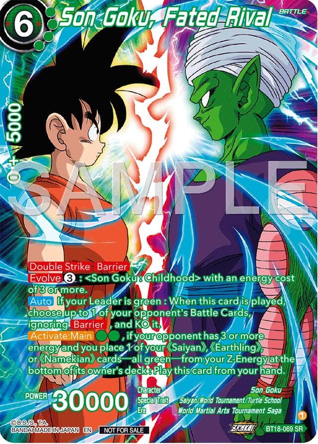 Son Goku, Fated Rival (Premium Alt-Art Card Set 2024 Vol.2) — Promotion Cards card