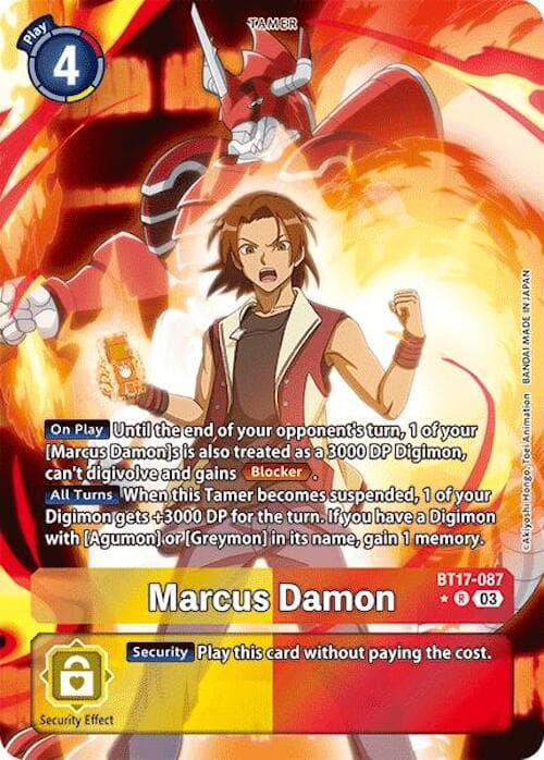Marcus Damon (Alternate Art) — Secret Crisis card