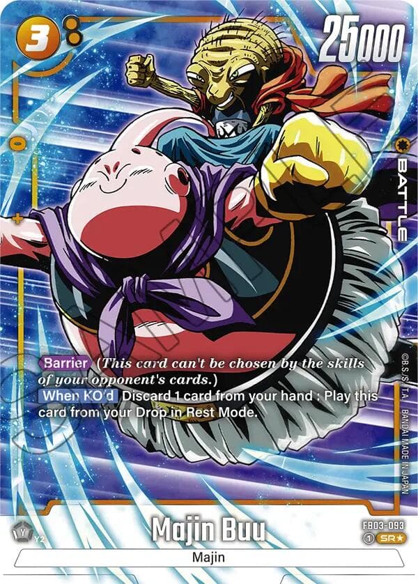 Majin Buu - FB03-093 (Alternate Art) — Raging Roar card