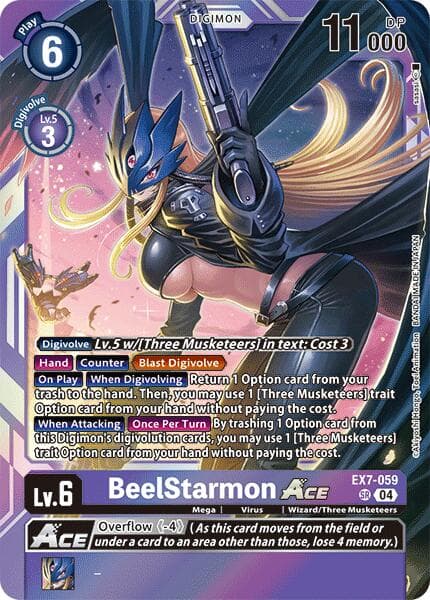 BeelStarmon ACE — Digimon LIBERATOR card