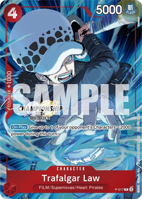 Trafalgar Law (CS 2024 Celebration Pack) — One Piece Promotion Cards card