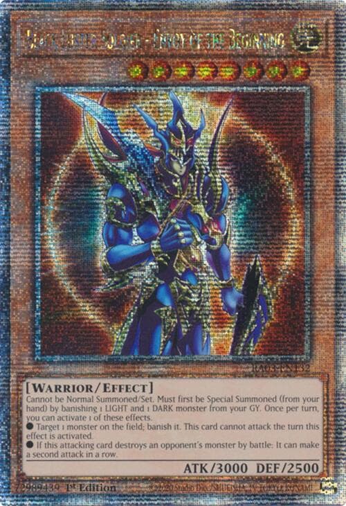 Black Luster Soldier - Envoy of the Beginning (Quarter Century Secret Rare) — Quarter Century Bonanza card
