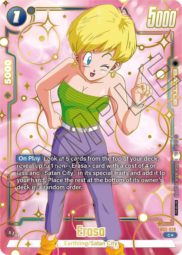 Erasa (Championship Pack 03 Finalist) — Tournament and Championship Promos card