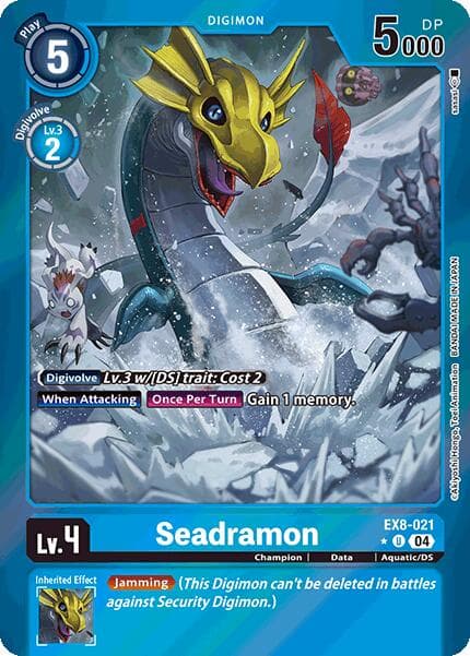 Seadramon (Limited Foil) — Chain of Liberation card