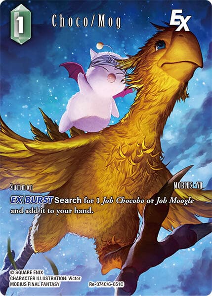 Choco/Mog EX (Full Art) — Legacy Collection card