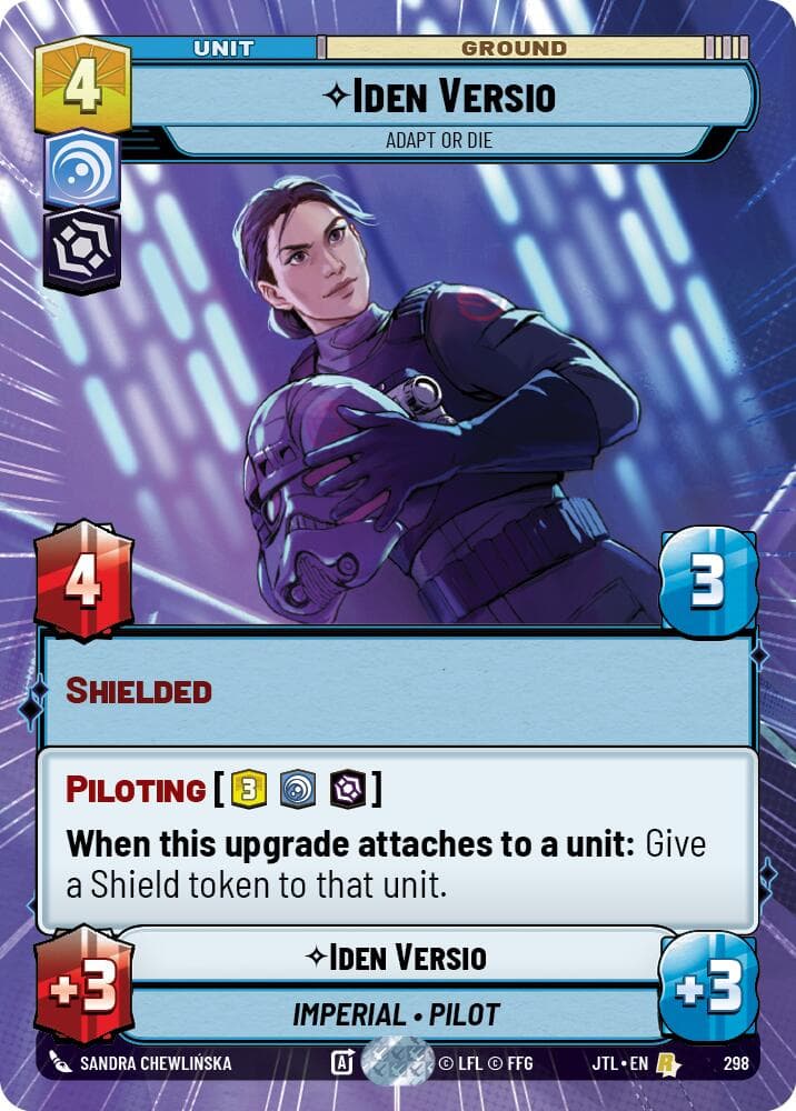 Iden Versio - Adapt or Die (Hyperspace) — Jump to Lightspeed card