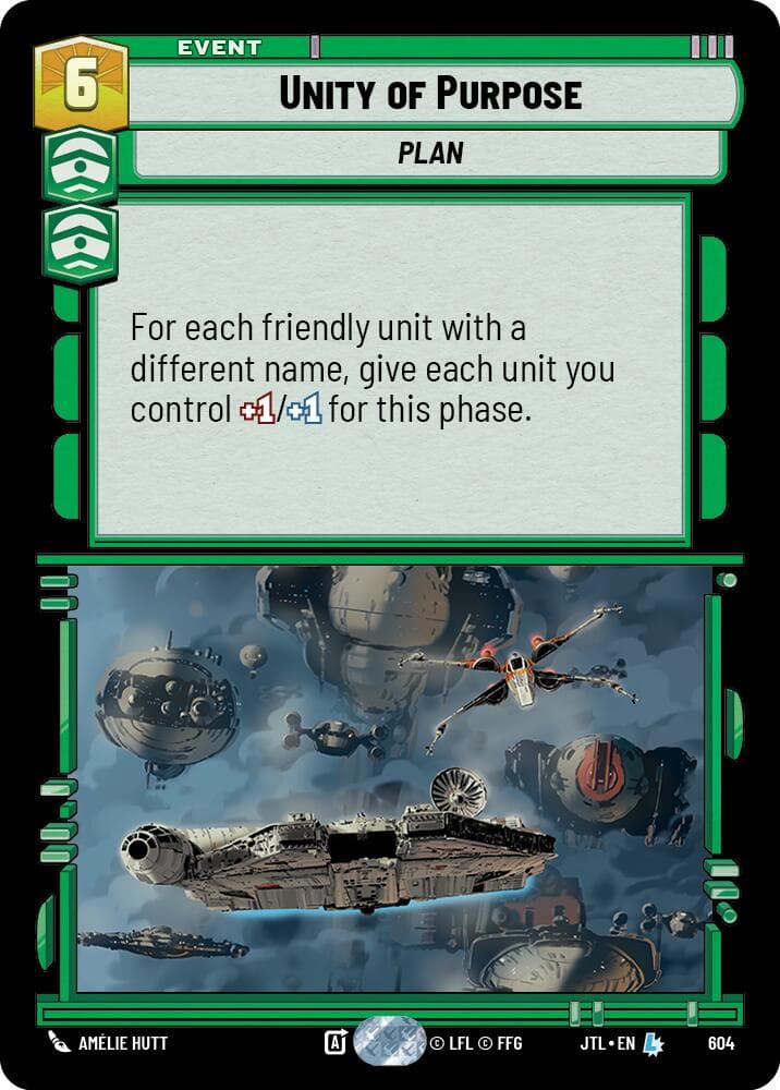 Unity of Purpose (Foil) — Jump to Lightspeed card