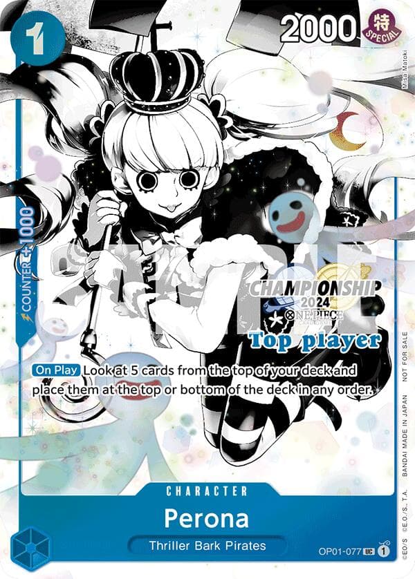 Perona (Championship 2024 Top Player Pack Vol. 2) — One Piece Promotion Cards card