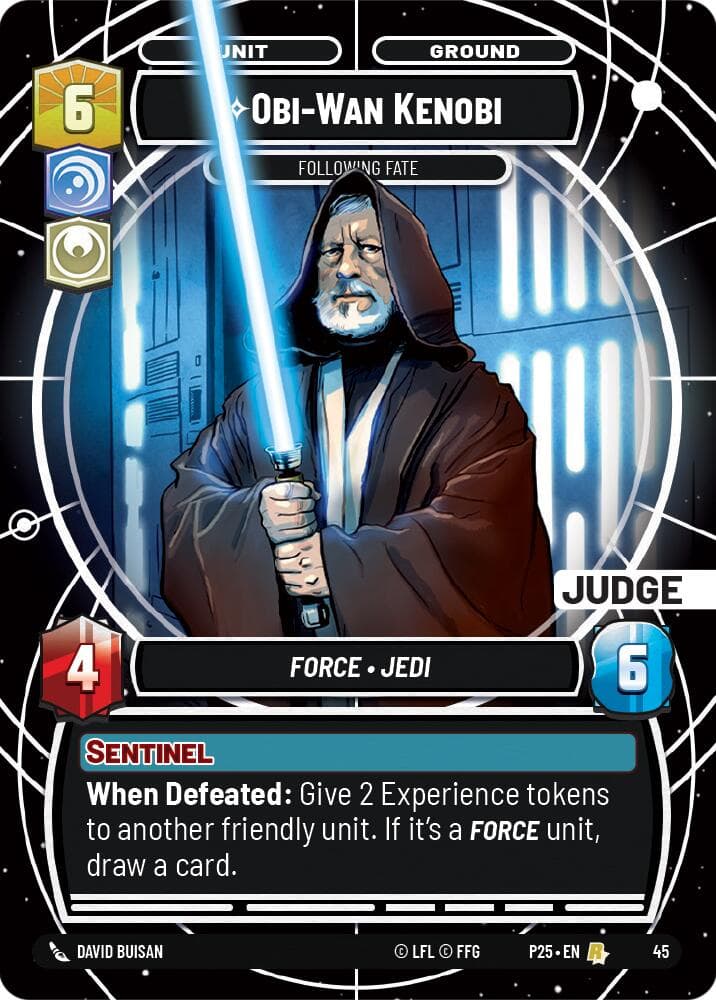 Obi-Wan Kenobi - Following Fate — Judge Promos card