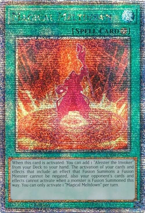Magical Meltdown (Quarter Century Secret Rare) — Quarter Century Stampede card