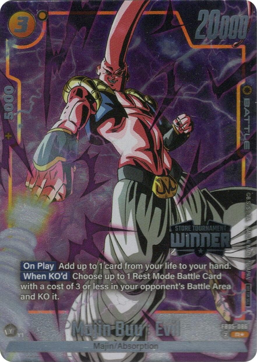 Majin Buu : Evil (Tournament Pack -Winner- 06) — Tournament and Championship Promos card