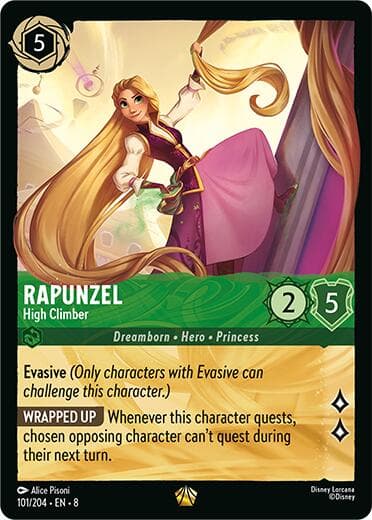Rapunzel - High Climber — Reign of Jafar card