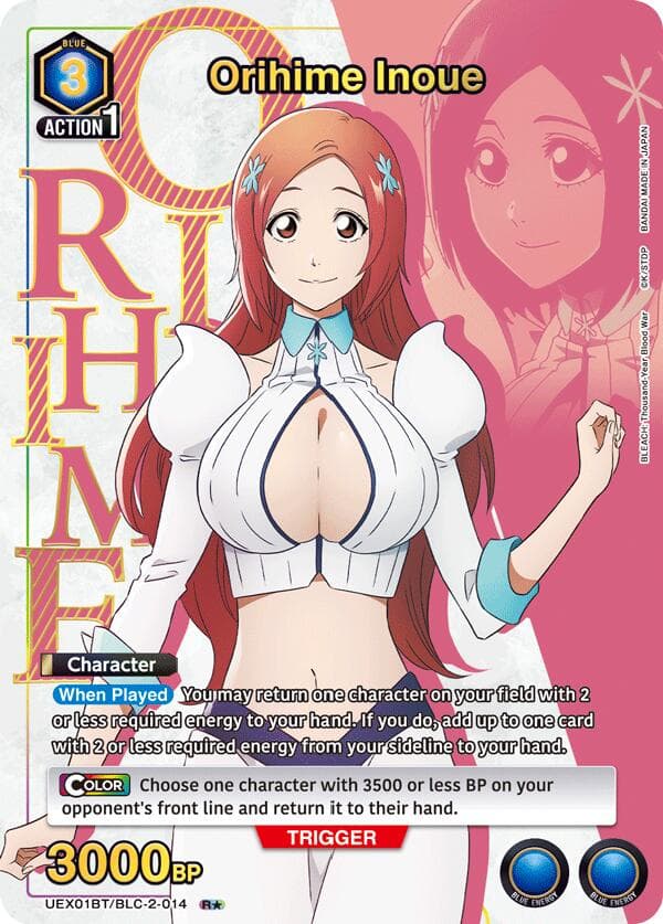 Orihime Inoue (014) (R*) — UEX01BT: BLEACH: Thousand-Year Blood War Vol.2 card