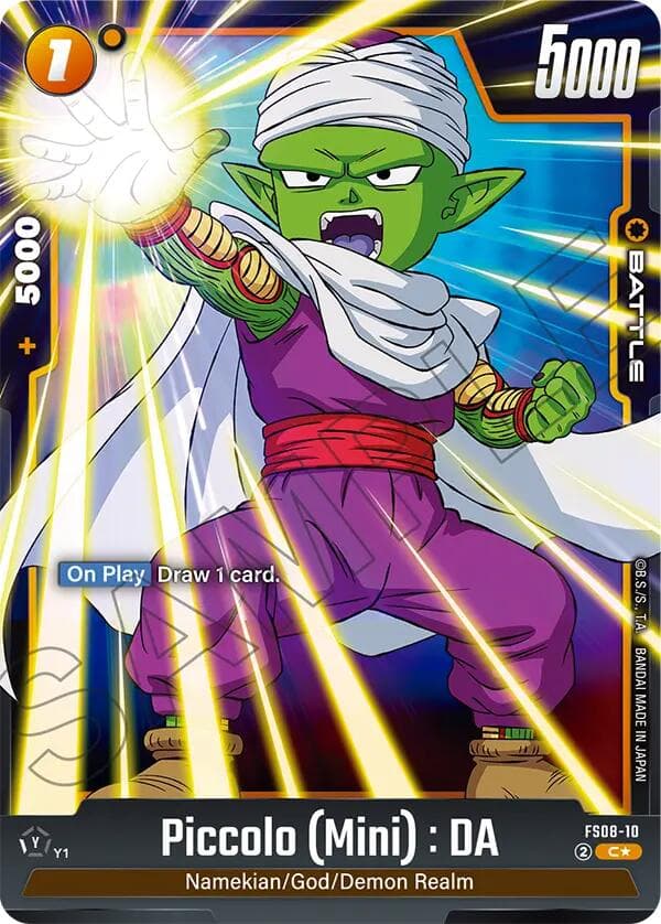 Piccolo (Mini) : DA (Bonus Pack Alternate Art) — Starter Deck 8: Vegeta (Mini) Super Saiyan 3 card