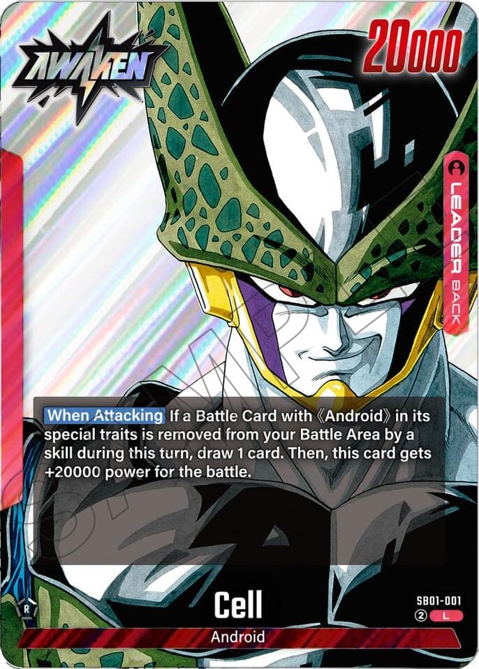 Cell - SB01-001 — Manga Booster 01 card