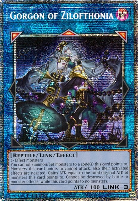 Gorgon of Zilofthonia (Starlight Rare) — Duelist's Advance card