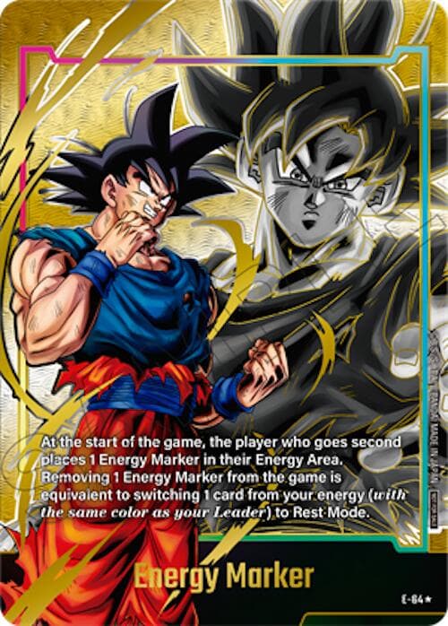 Energy Marker (E-64) (Gold) — Fusion World Energy Markers card