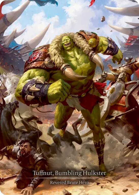 Tuffnut, Bumbling Hulkster (Marvel) — Super Slam card