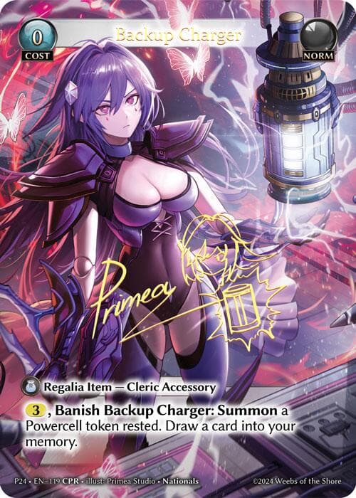 Backup Charger (CPR) — Promotional Cards card