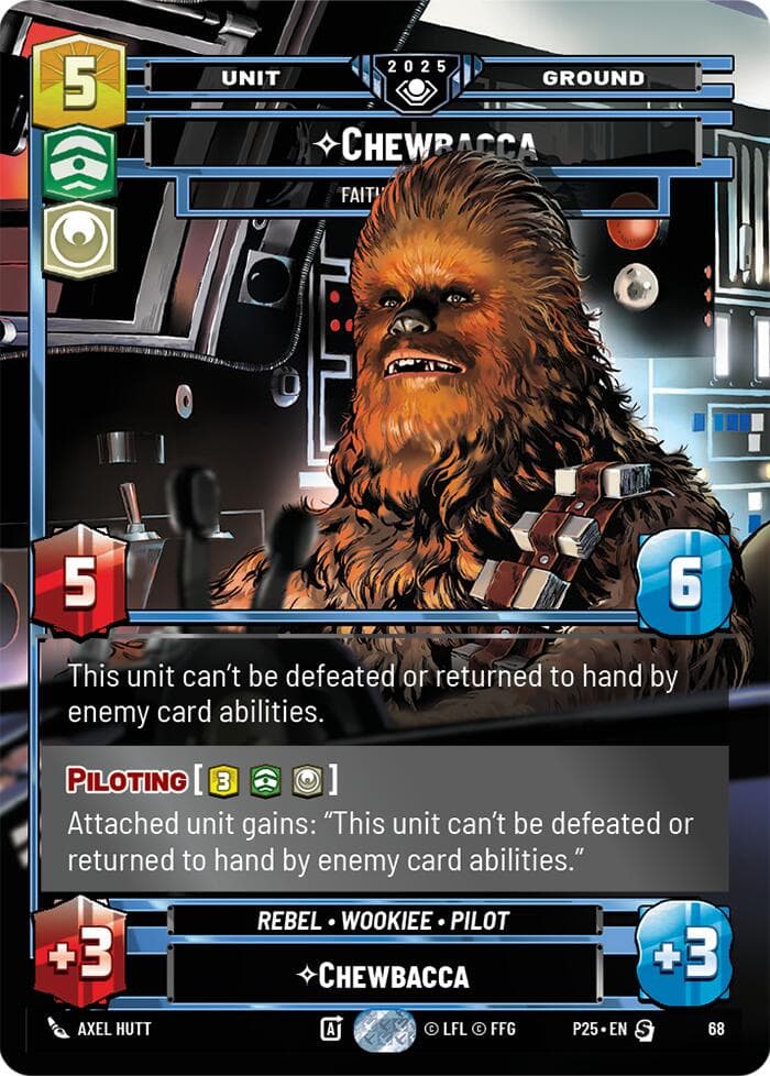 Chewbacca - Faithful First Mate — Organized Play Promos card