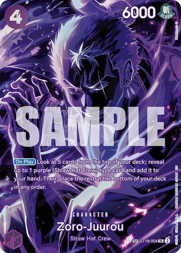 Zoro-Juurou (SP) — Legacy of the Master card