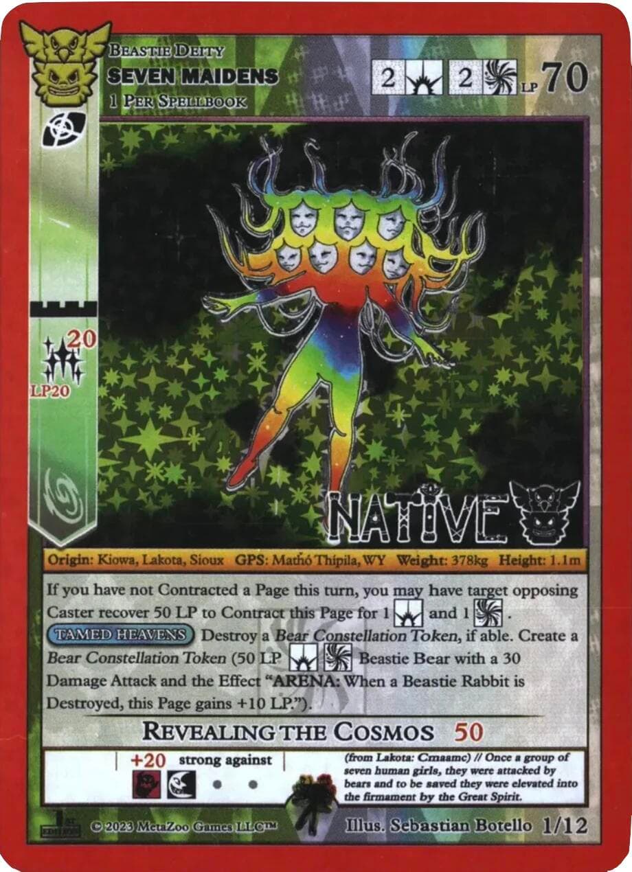 Seven Maidens — Native: First Edition card