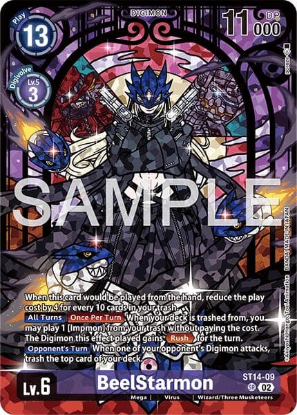 BeelStarmon (Premium Heroines Set Ver.2) — Starter Deck 14: Beelzemon Advanced Deck Set card