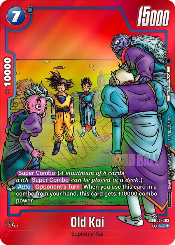 Old Kai (Limited Pack MANGA Version 01) — Tournament and Championship Promos card