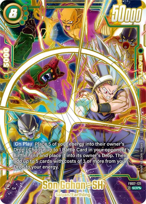 Son Gohan : SH - FB07-121 (Super Alternate Art) — Wish For Shenron card