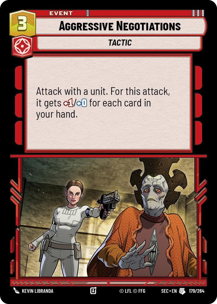 Aggressive Negotiations — Secrets of Power card