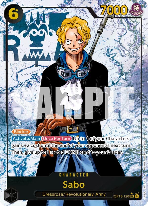 Sabo (120) (Parallel) — Carrying On His Will card