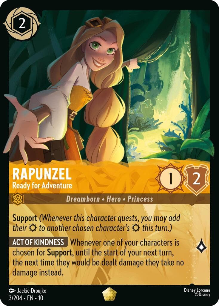 Rapunzel - Ready for Adventure — Whispers in the Well card