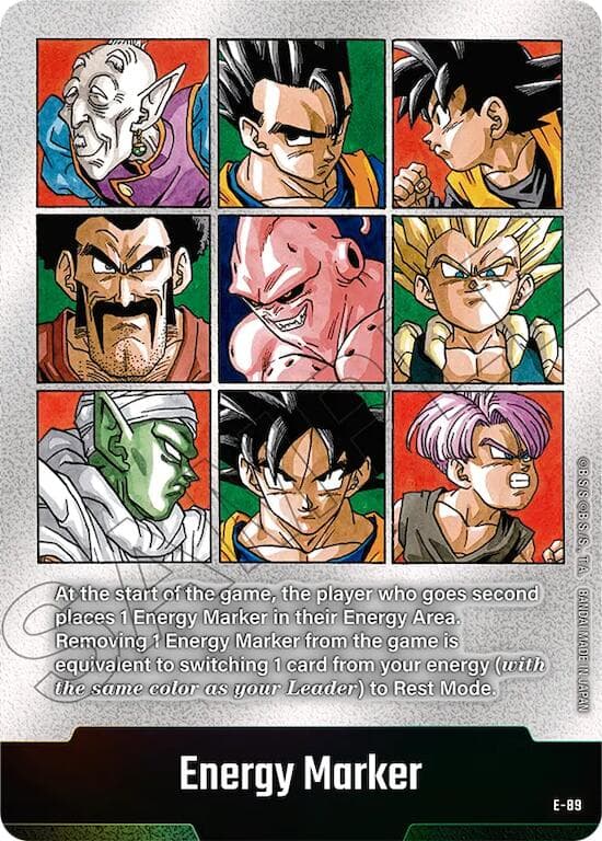 Energy Marker (E-89) — Fusion World Energy Markers card