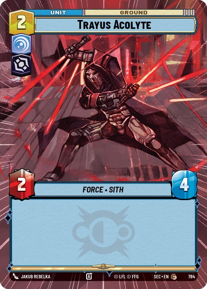Trayus Acolyte (Hyperspace Foil) — Secrets of Power card