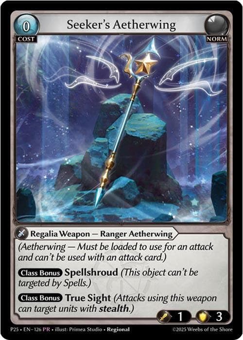 Seeker's Aetherwing — Promotional Cards card