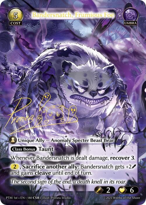 Bandersnatch, Frumious Foe (CSR) — Phantom Monarchs card