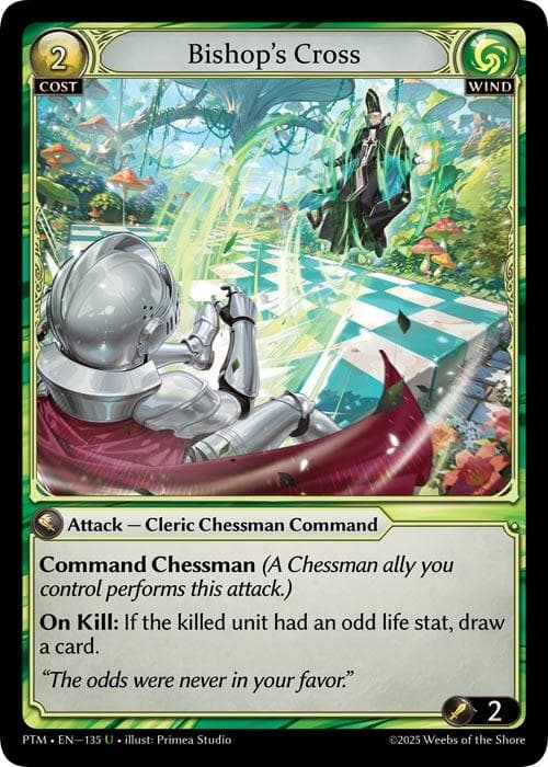 Bishop's Cross (Curio Foil) — Phantom Monarchs card
