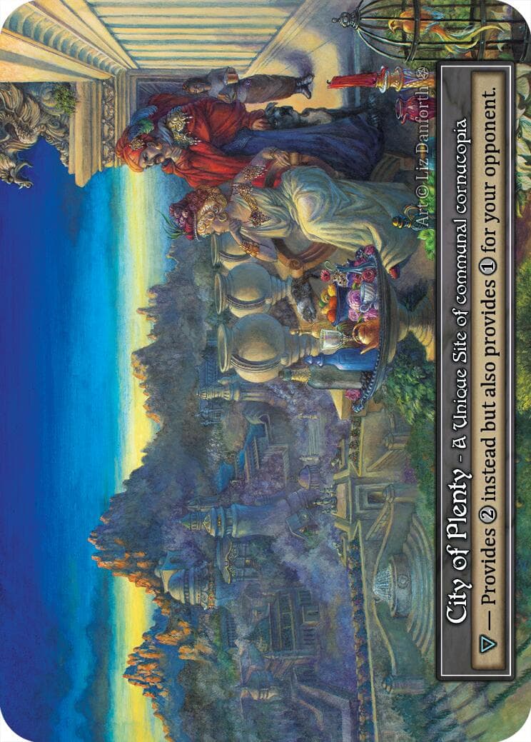 City of Plenty (Foil) — Gothic card