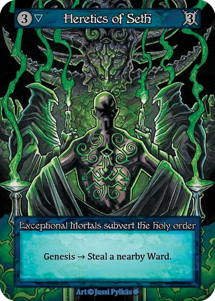Heretics of Seth — Gothic card