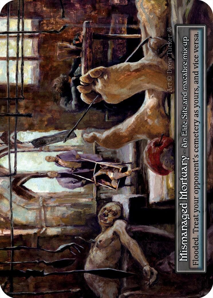 Mismanaged Mortuary (Foil) — Gothic card