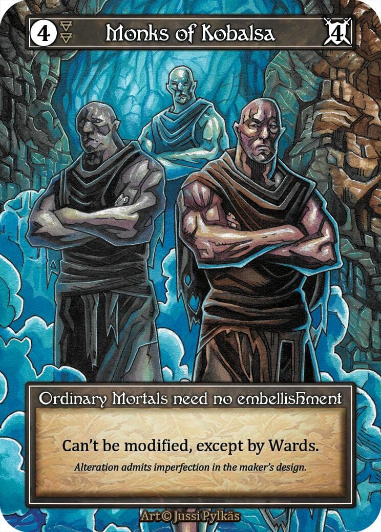 Monks of Kobalsa (Foil) — Gothic card