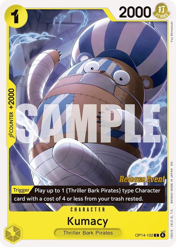 Kumacy — The Azure Sea's Seven Release Event Cards card