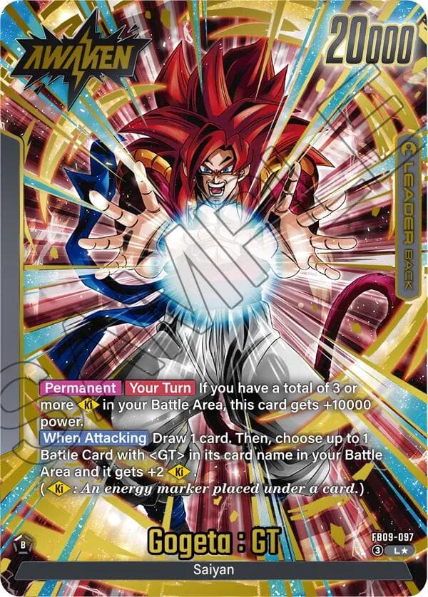 Gogeta : GT (Alternate Art) — Dual Evolution card
