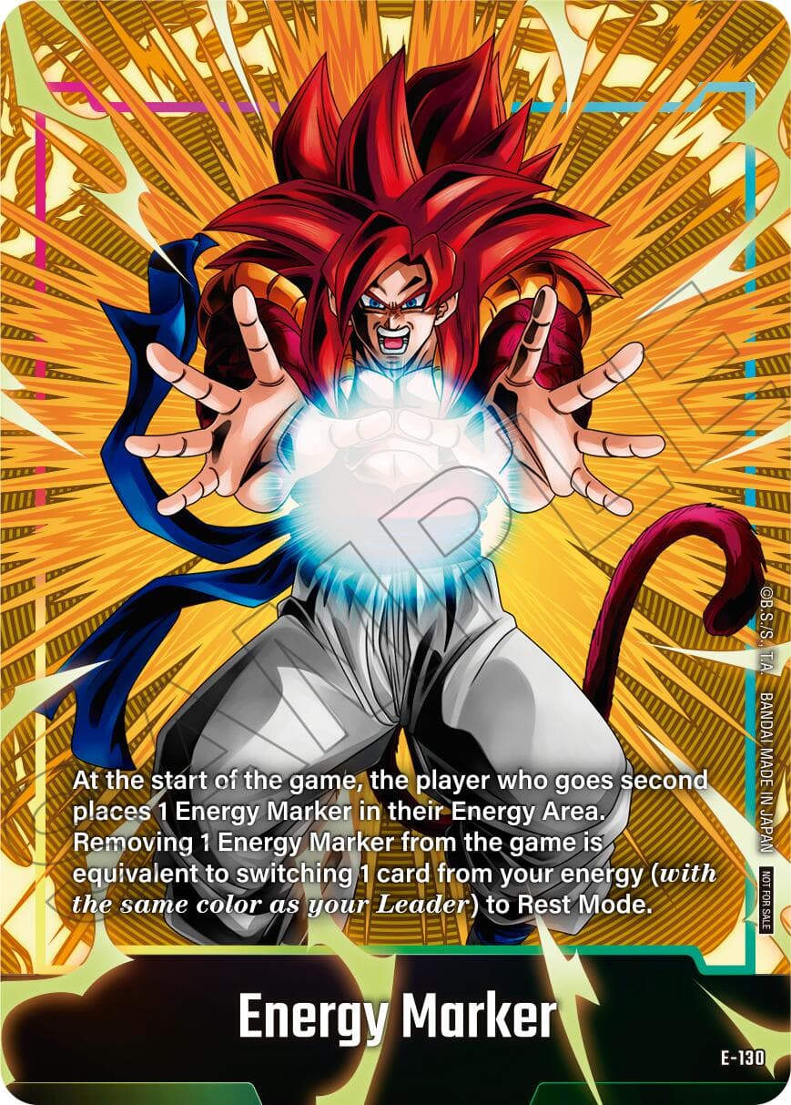 Energy Marker (E-130) — Fusion World Energy Markers card