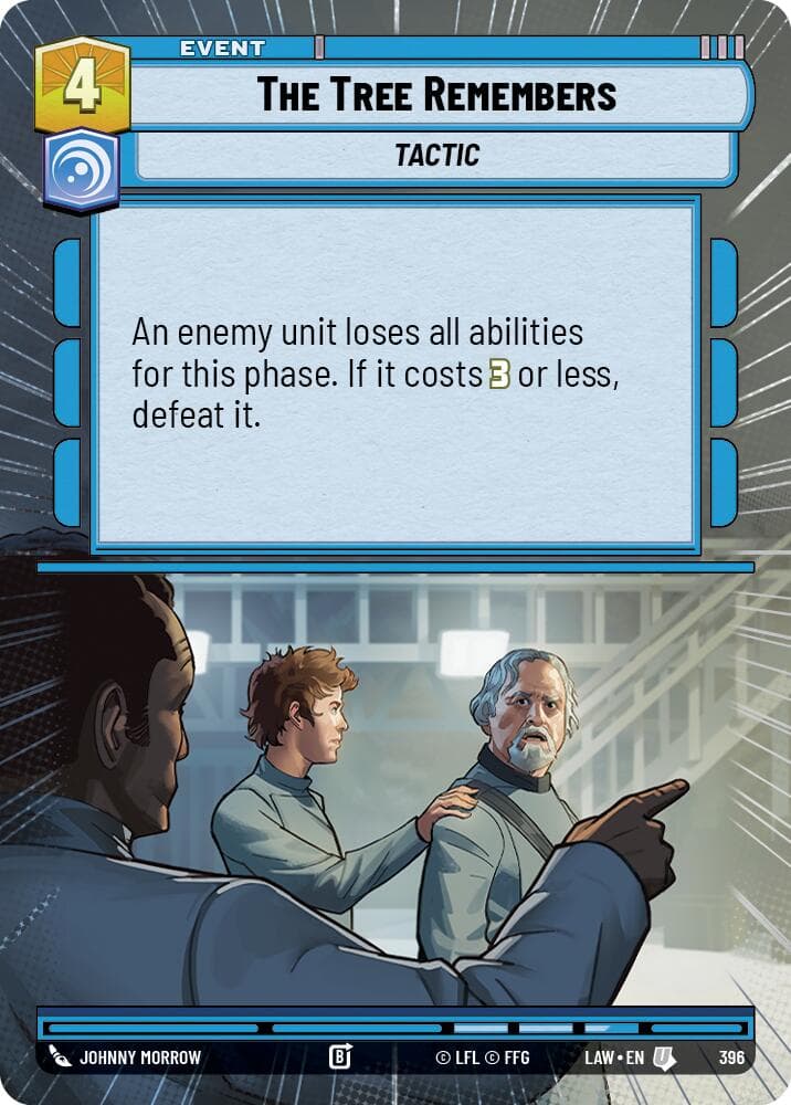 The Tree Remembers (Hyperspace) — A Lawless Time card