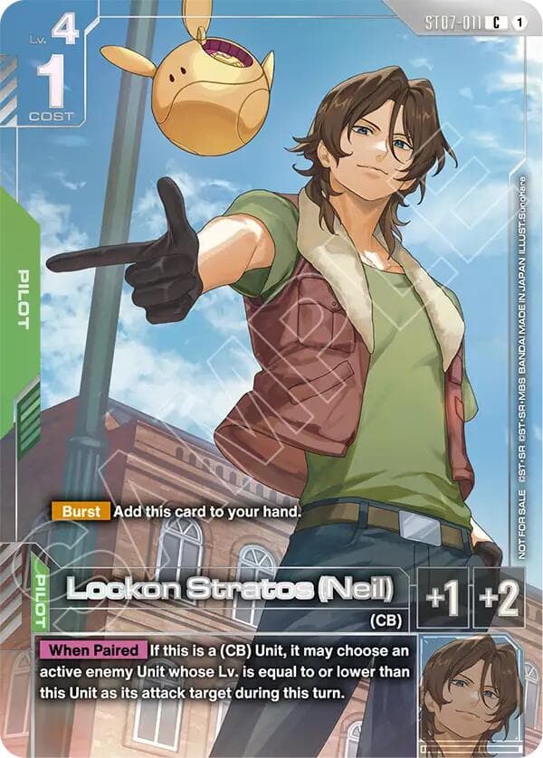 Lockon Stratos (Neil) (Newtype Challenge 2026 Mission 2) — Gundam Promotional Cards card