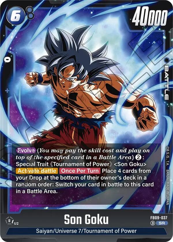 Son Goku - FB09-037 — Dual Evolution card